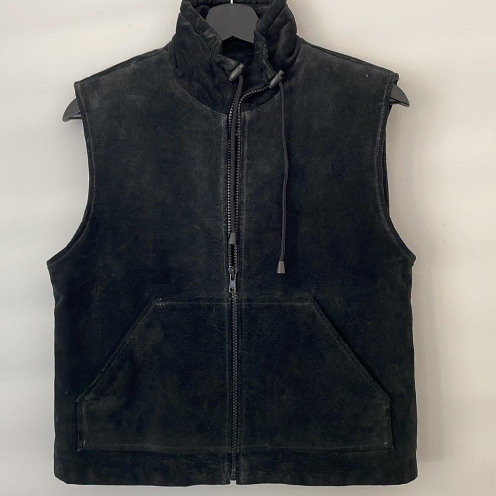 Suede leather vest - perfect for fall!